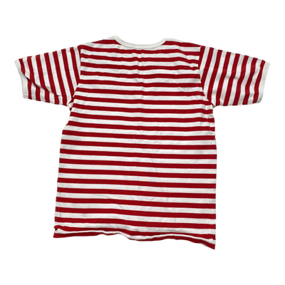 Marimekko stripe t-shirt, red / white | 128/134cm