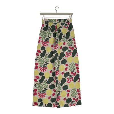 Marimekko linen pants, kukkinut pieni tori | woman M
