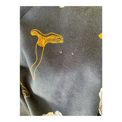 Riva Clothing hoodie tunic, mushrooms | woman M