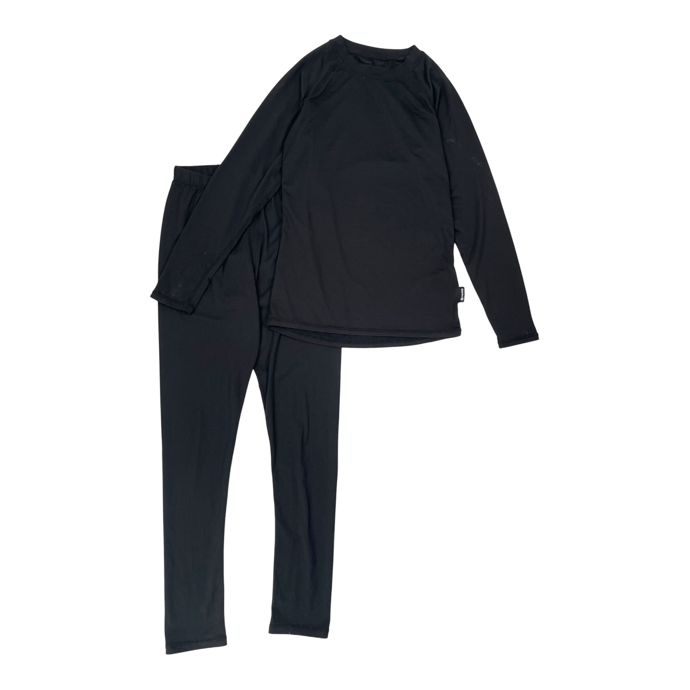 Reima sportti base layer set, black | 140cm