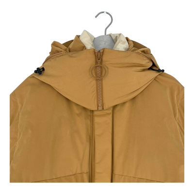 Embassy of Bricks and Logs whidbey winter jacket, mustard yellow | unisex L
