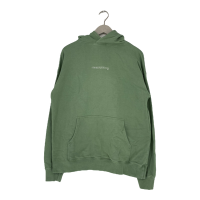 Riva Clothing hoodie, tea green | woman XL