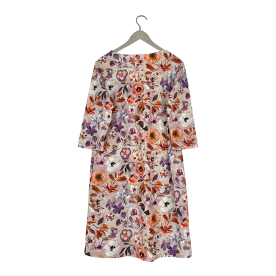 Nakoa belted dress, peach flower | woman M