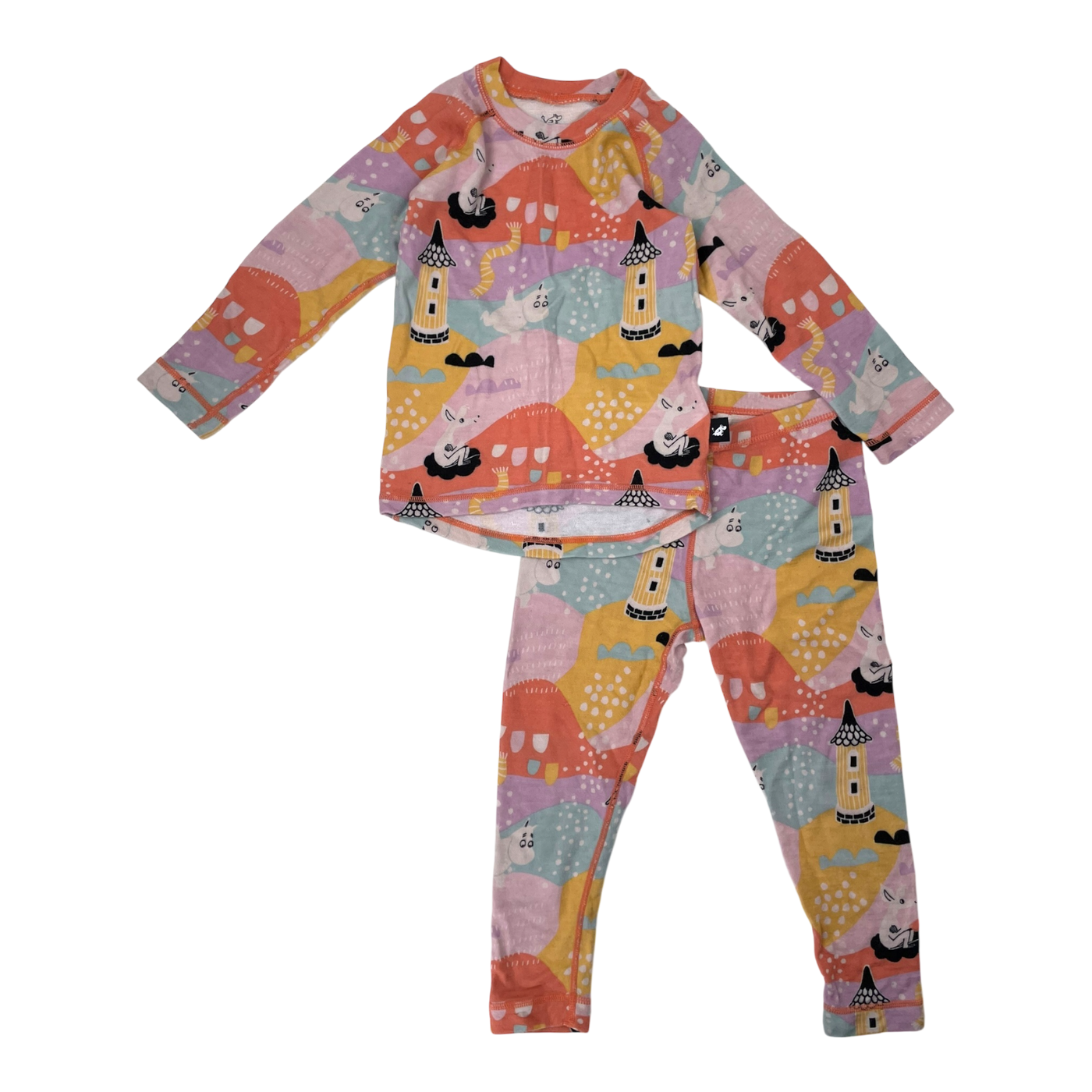 Reima trivsam wool baselayer set, moomin | 98cm