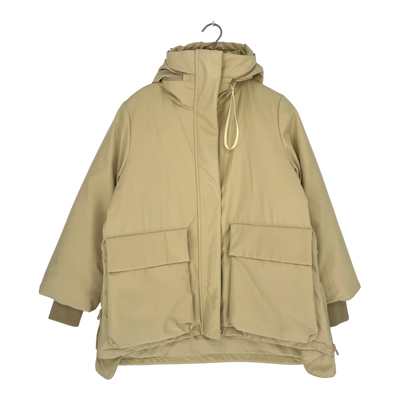 Embassy of Bricks and Logs finley short parka jacket, butter yellow | unisex S