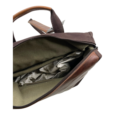 Harold's Bags wax backpack, brown