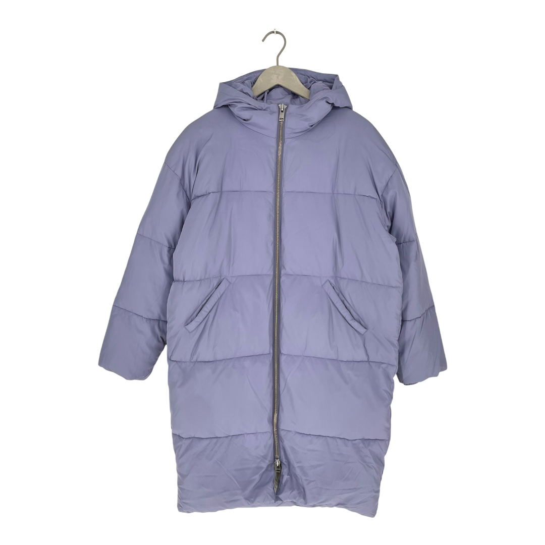 Embassy of Bricks and Logs elphin puffer jacket, lilac unisex S
