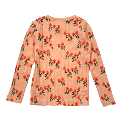 Mainio shirt, peach flowers | 110/116cm