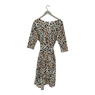 Nakoa wrap dress, leopard | woman M