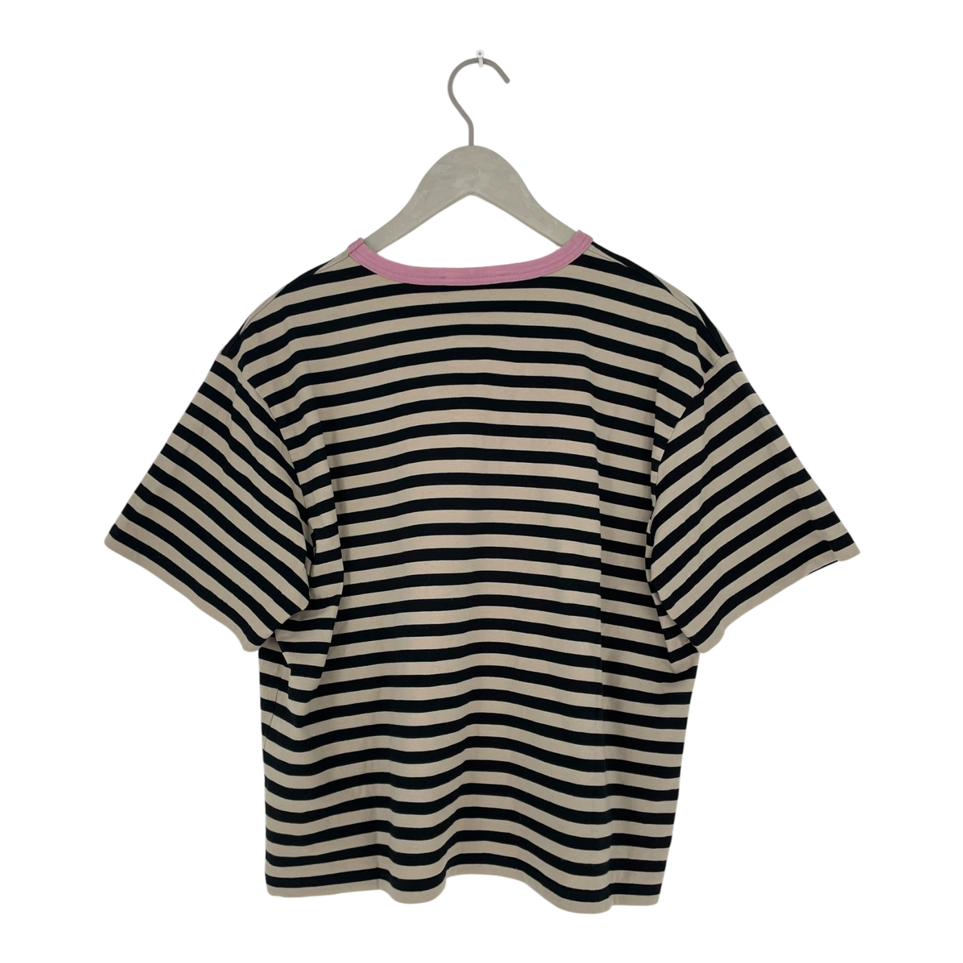 Marimekko oversized t-shirt, tasaraita unikko | woman M