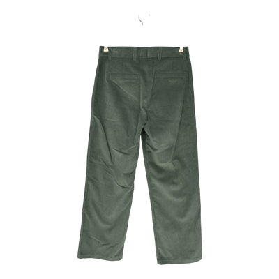 Makia islet corduroy pants, thyme green | woman 36
