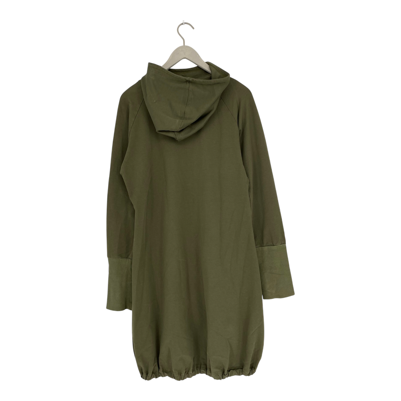 Ommellinen hoodie tunic, forest green | woman XXL