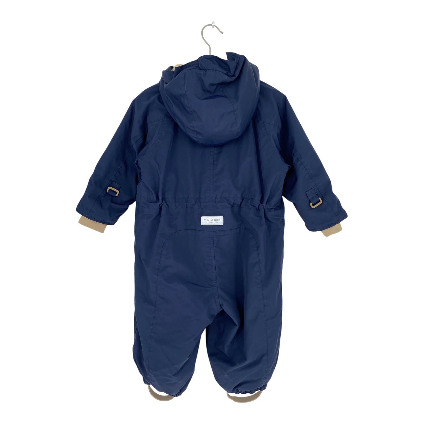 Mini A Ture matwisti fleece lined snowsuit, navy blue | 86cm