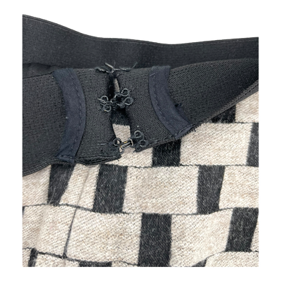 COS wool mix skirt, sand | woman S