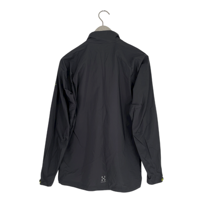 Haglöfs shell jacket, black and white | woman S