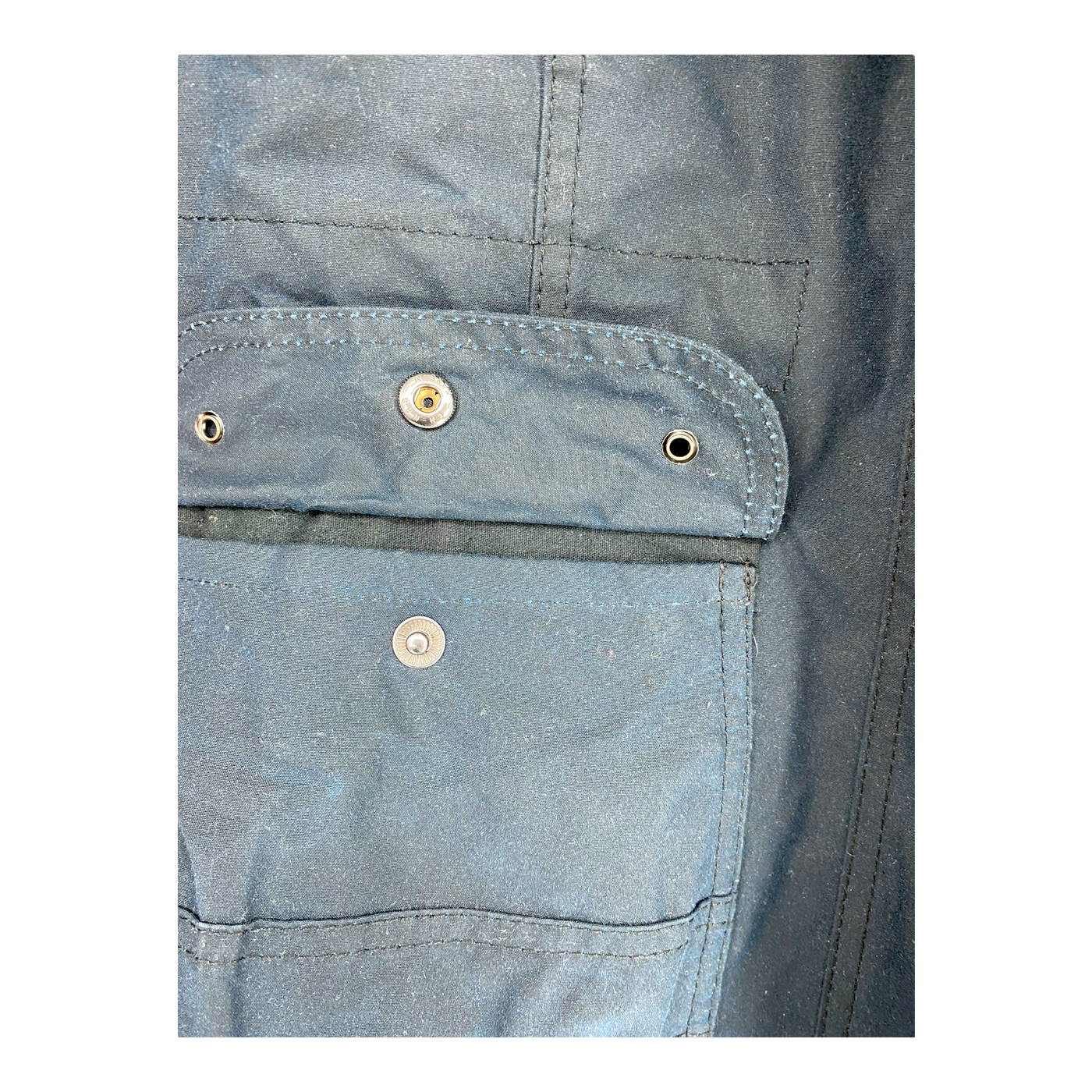 Barbour winterton wax jacket, midnight blue | woman 42