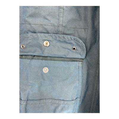 Barbour winterton wax jacket, midnight blue | woman 42