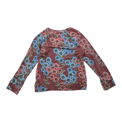 Mini Rodini shirt, flower | 104/110cm