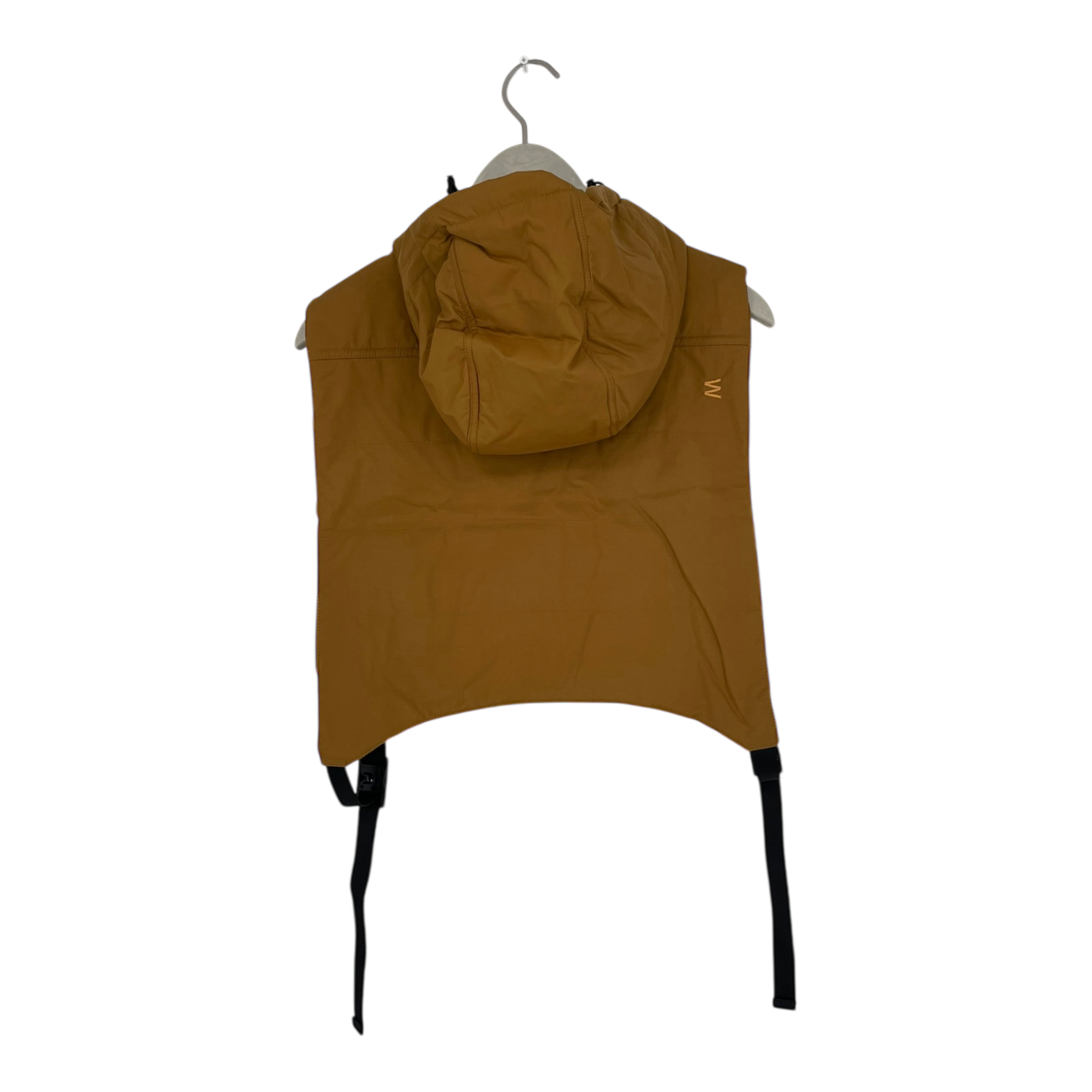 Embassy of Bricks and Logs steeton hood vest, gold