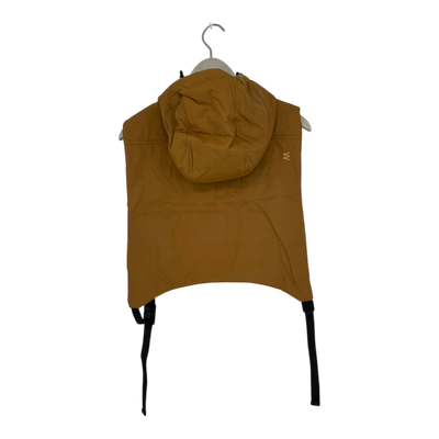 Embassy of Bricks and Logs steeton hood vest, gold