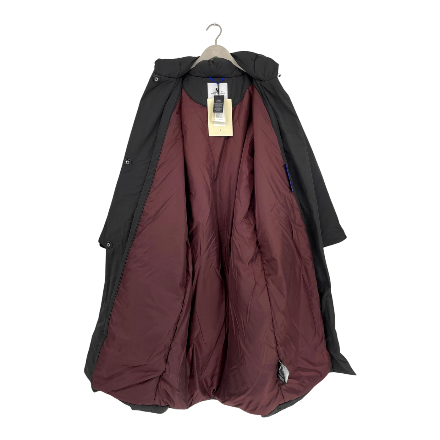 Embassy of Bricks and Logs flin flon puffer coat, black | woman S