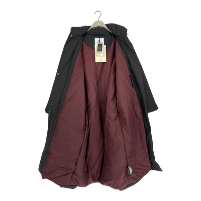 Embassy of Bricks and Logs flin flon puffer coat, black | woman S