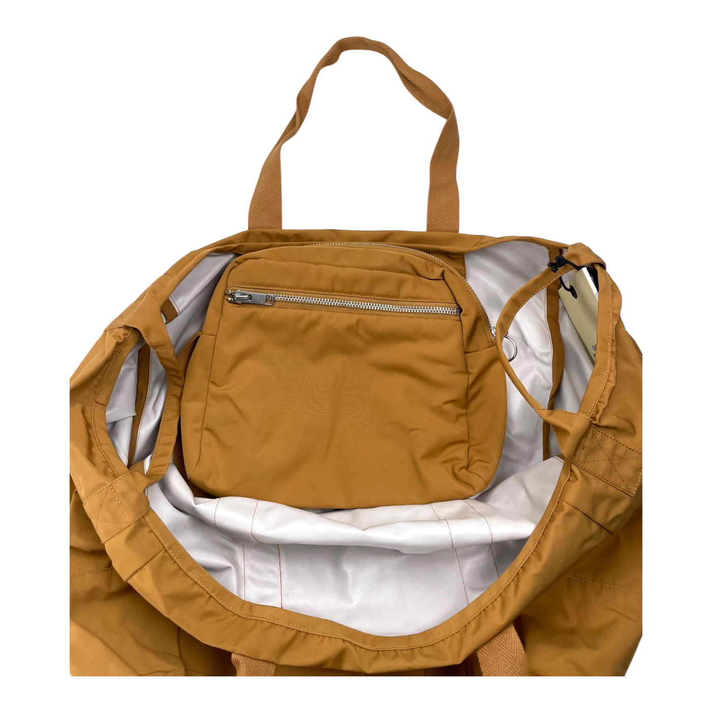 Embassy of Bricks and Logs turin orga bag, brown sugar