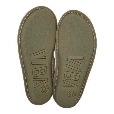 VIBAe Roma leather slippers, fawn tan | 42