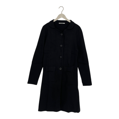 KARINFRAIDENRAIJ heidi knit cardigan, black | woman S