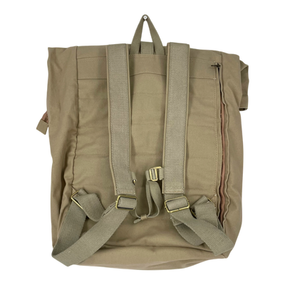Holzrichter canvas backpack, tan