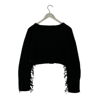 KARINFRAIDENRAIJ beata knit bolero, black/beige | woman M
