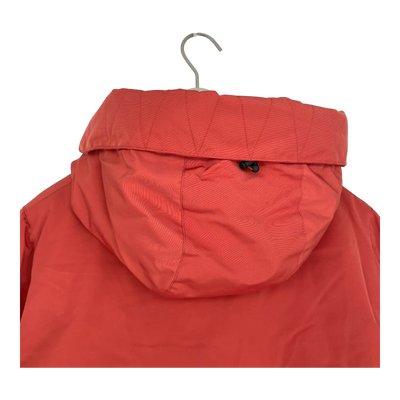 Embassy of Bricks and Logs riga parka jacket, brick red | unisex S