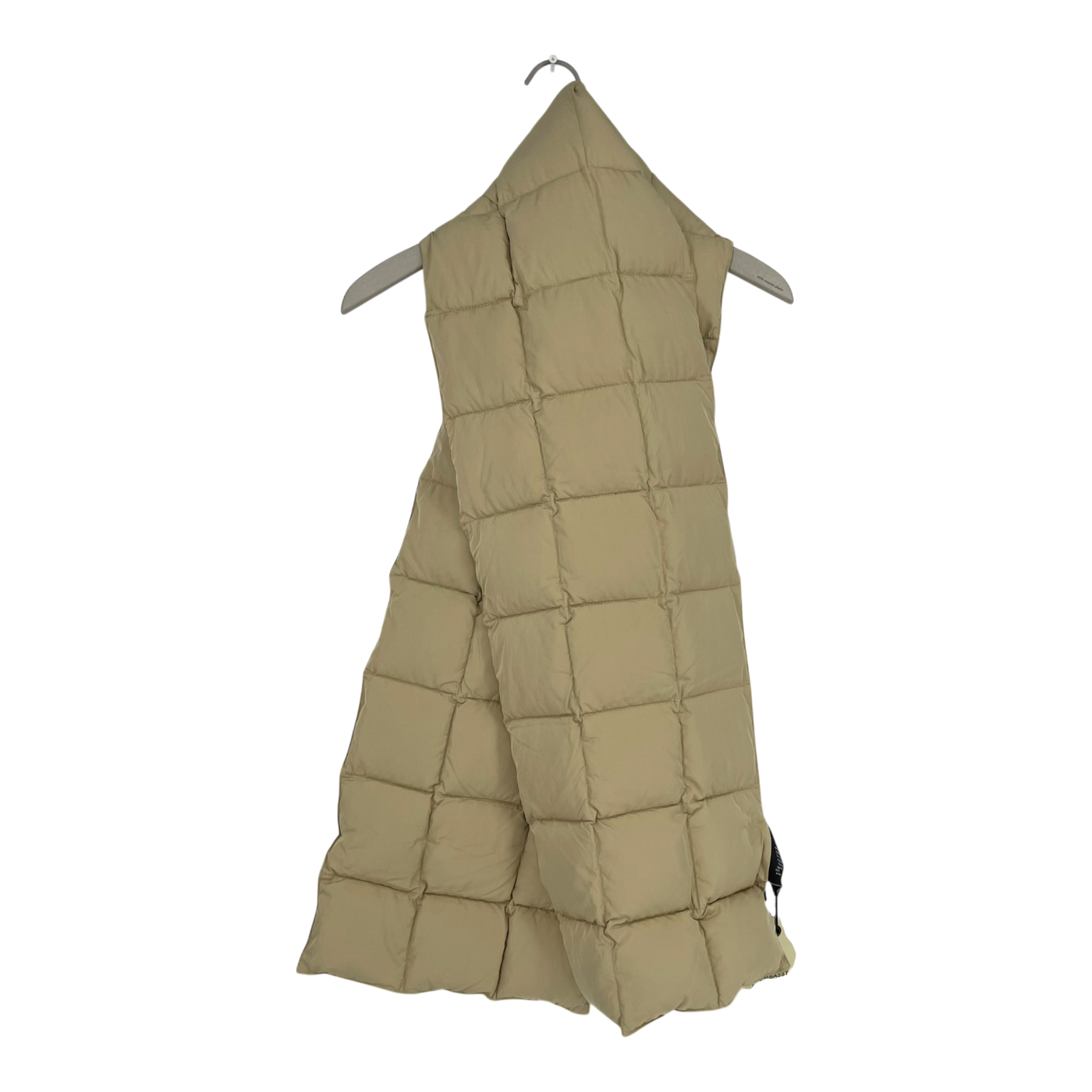 Embassy of Bricks and Logs dubbo puffer scarf, sand