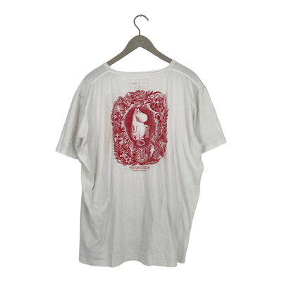 Makia moon t-shirt, white | unisex 2XL