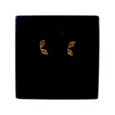 Kalevala Koru taimi earrings, bronze