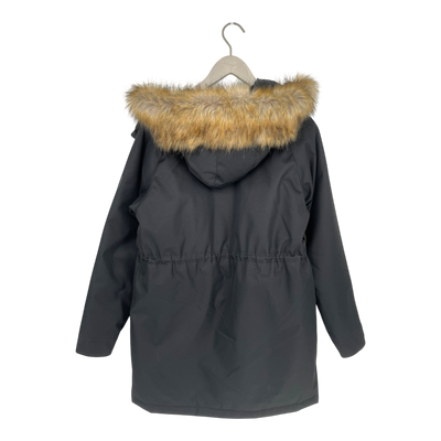 Makia winter parka jacket, black | woman S