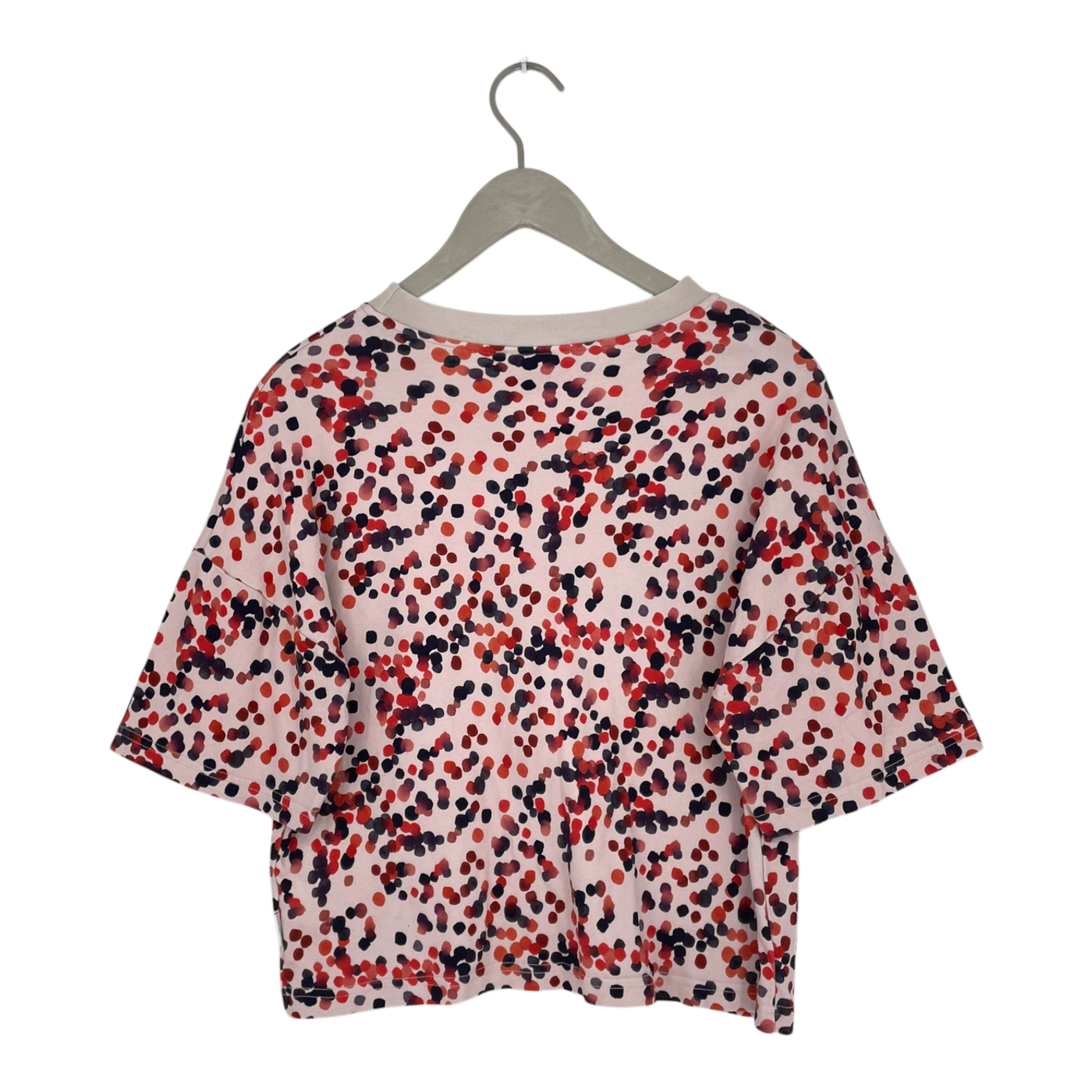 Riva clothing cropped t-shirt, dots | woman S