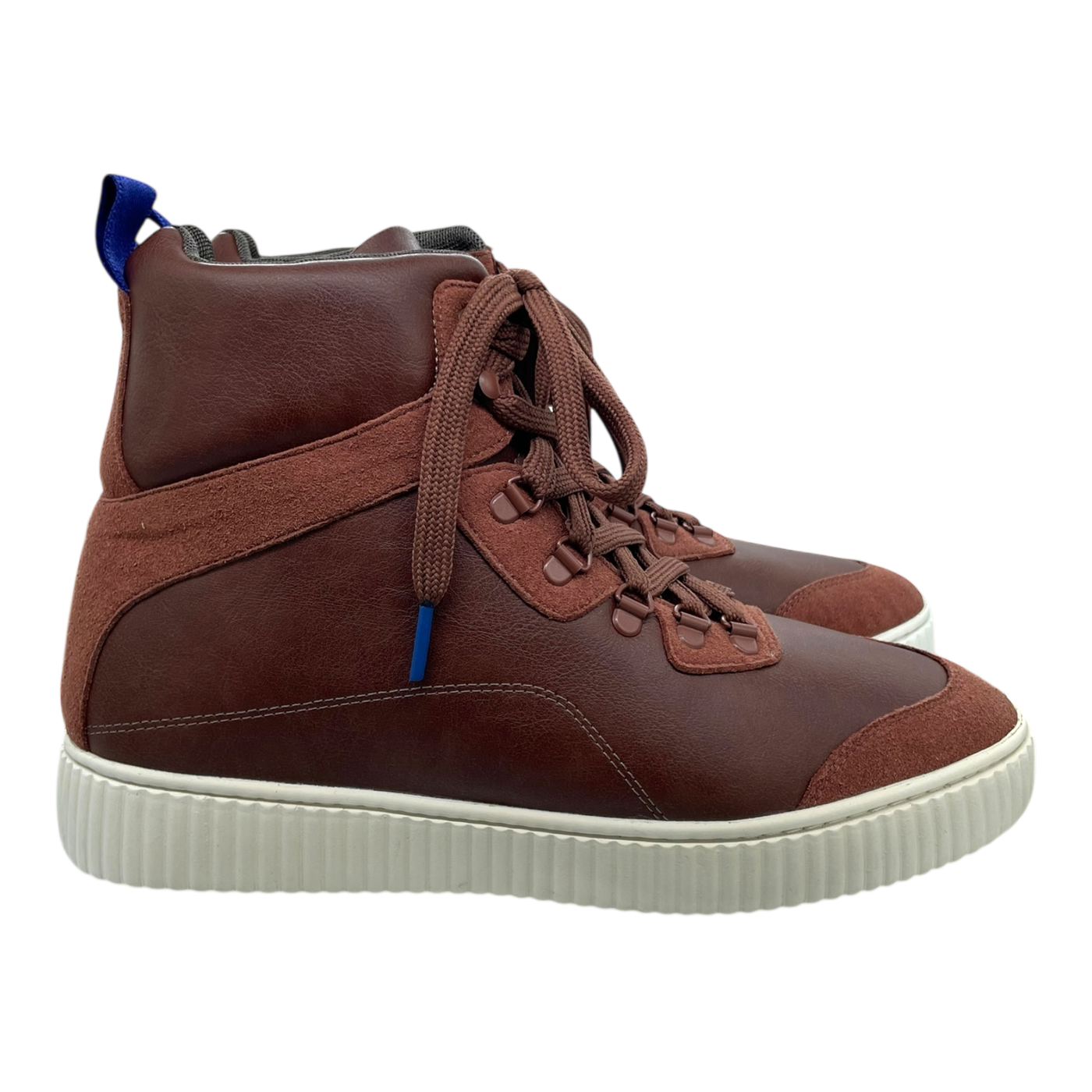 Embassy of Bricks and Logs leicester hiker solid boot, cognac brown | 43