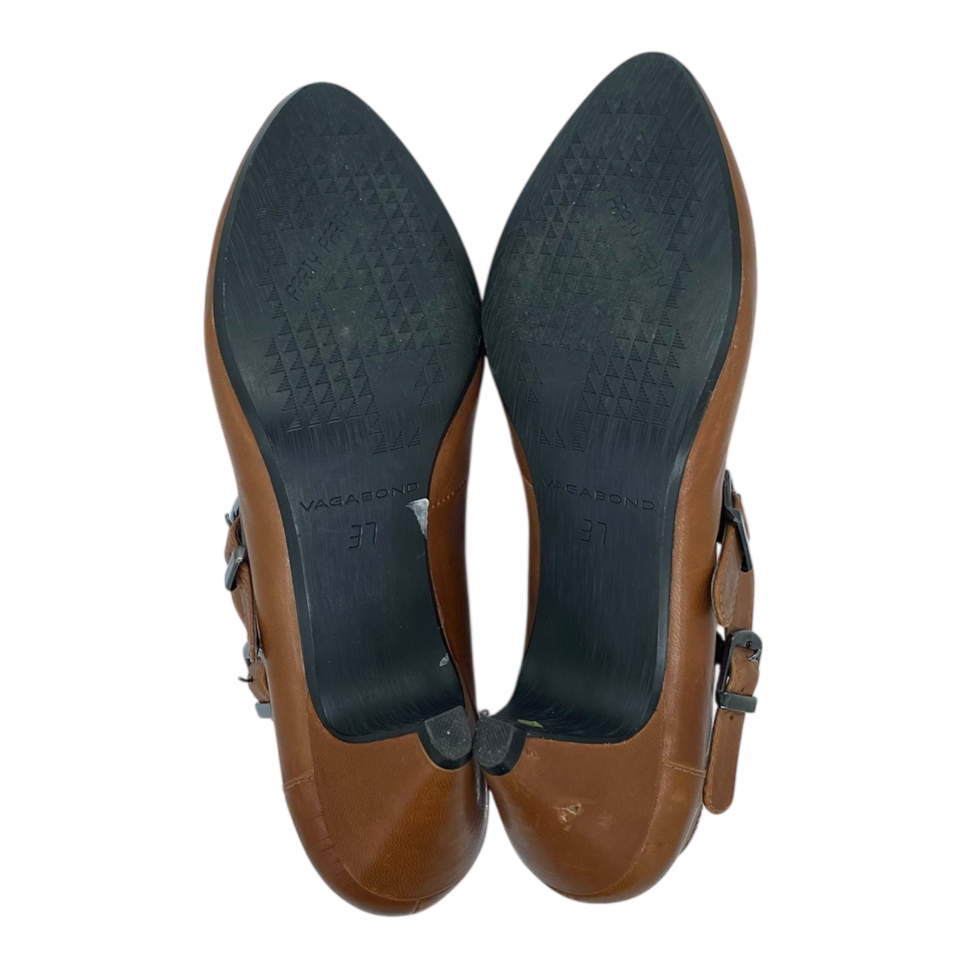 Vagabond leather heels, brown | 37