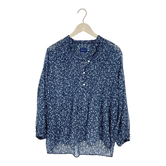 Gant button blouse, flowers | woman 42