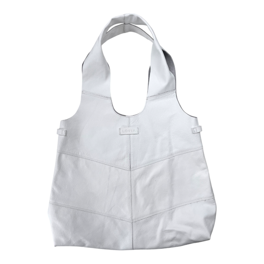 Lovia rihma bag, white