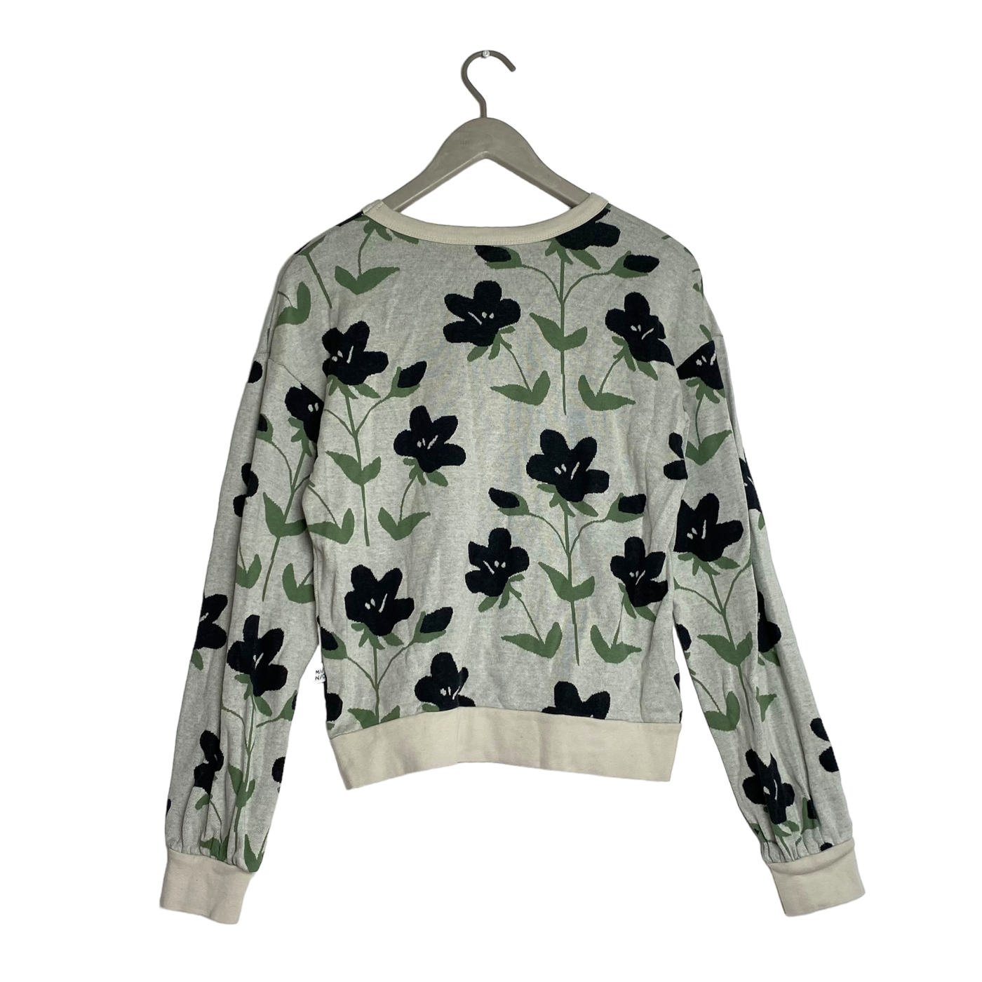 Mainio jacquard knit, flower | woman XS