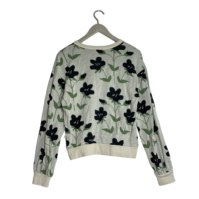 Mainio jacquard knit, flower | woman XS