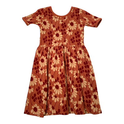 Mainio jacquard dress, dahlia | 122/128cm