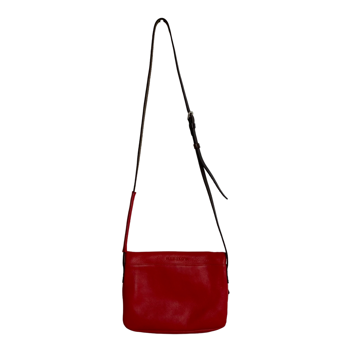 Harold's Bags leather chaza twosize handbag, red