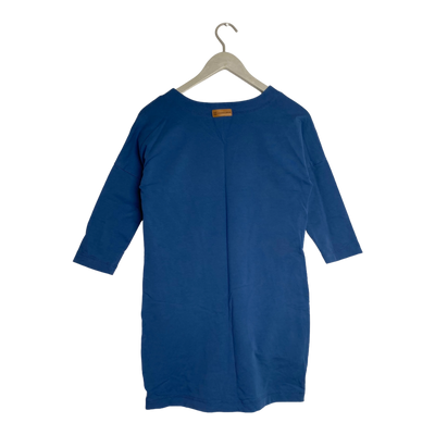 Ommellinen pocket sweat tunic, royal blue | woman S