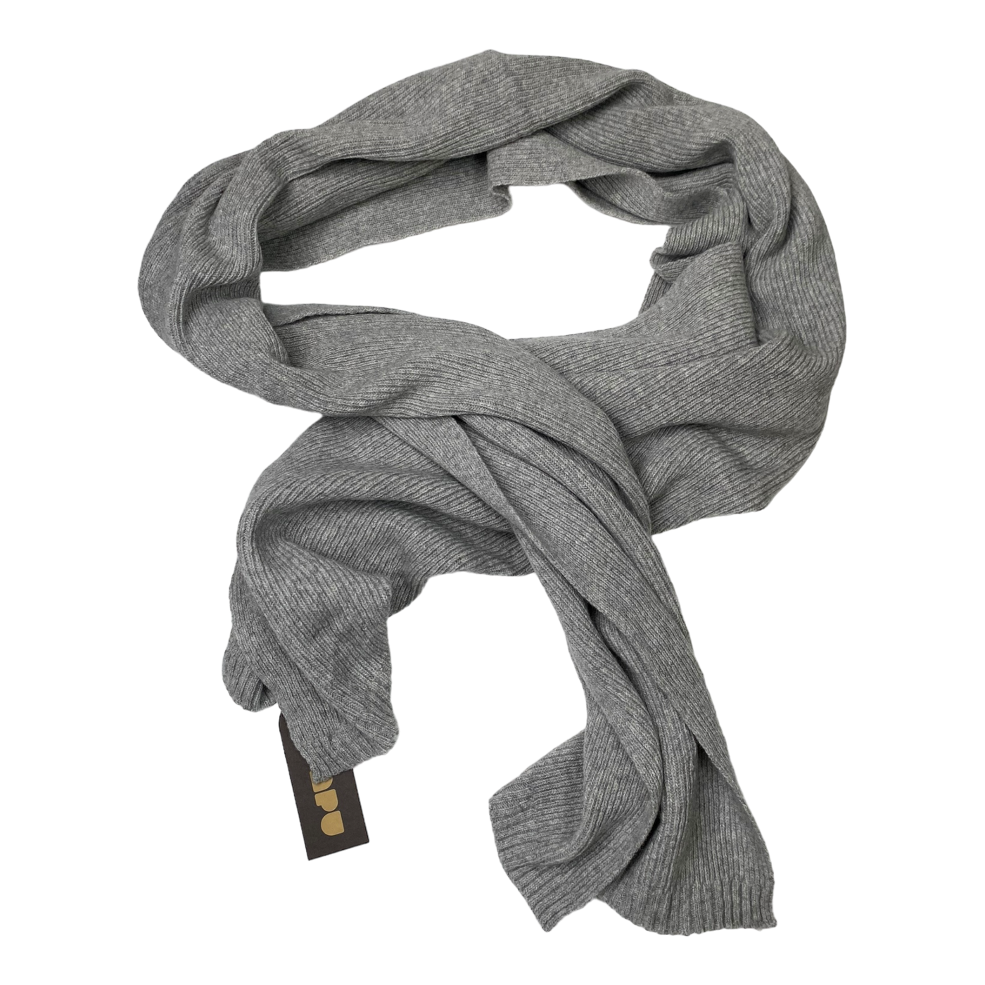 Papu knitted merino scarf, grey | woman onesize