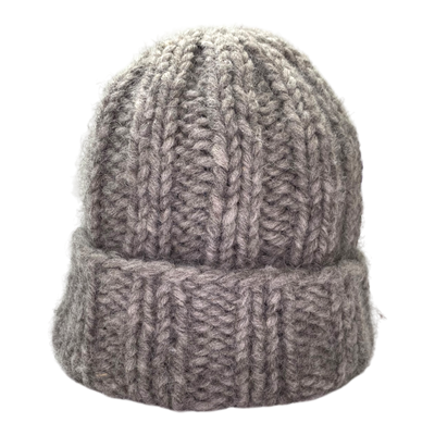 Myssyfarmi muffi beanie, melange grey | onesize