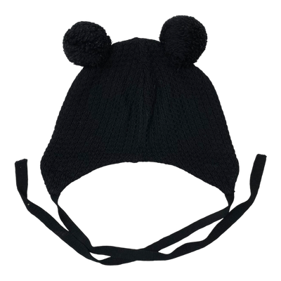 Gugguu merino beanie, black | 42/43cm