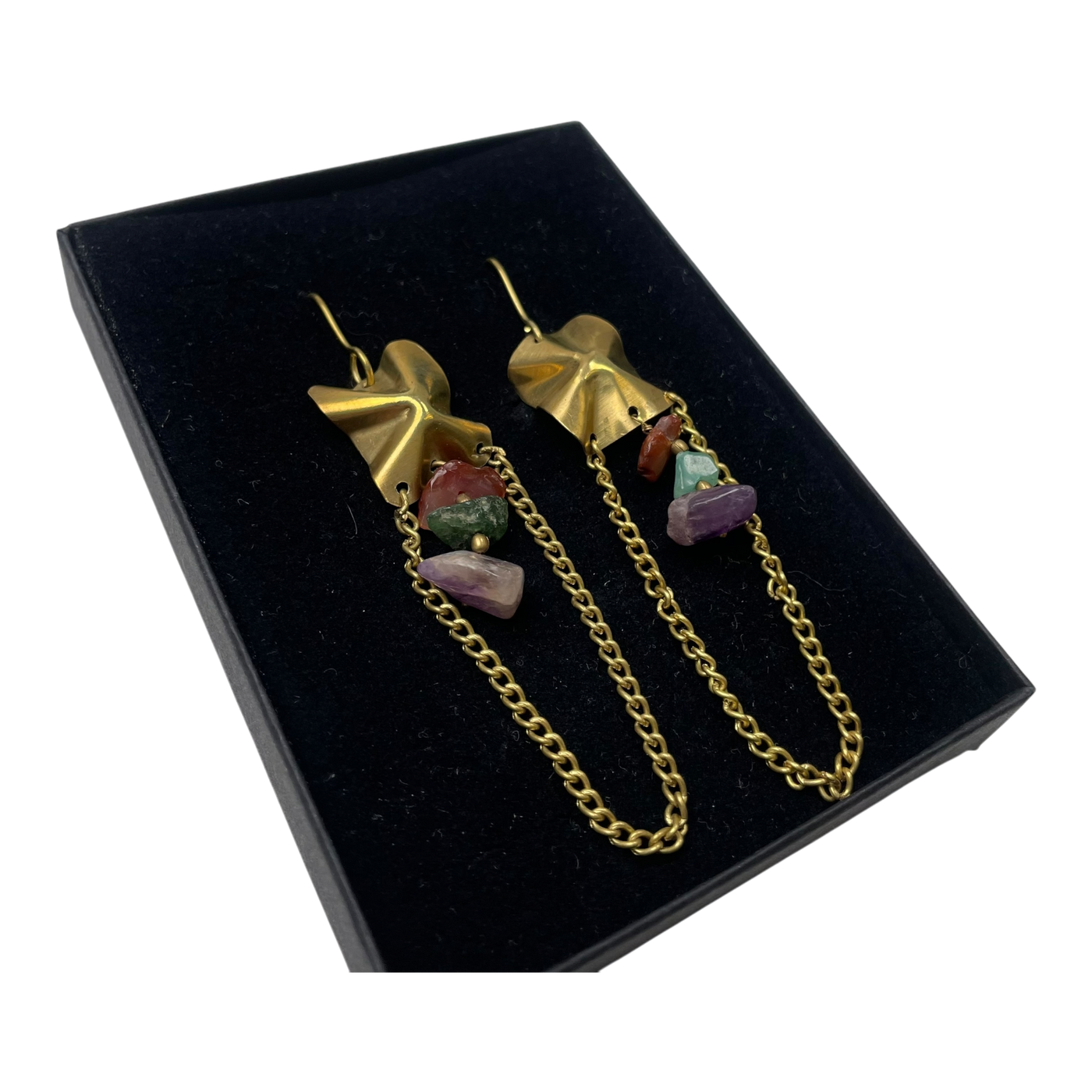 Kaiko Fiona earrings, stones